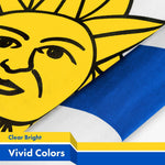 Load image into Gallery viewer, Uruguay Uruguayan Flag 3x5 Ft 10Pack 150D Printed Polyester By G128