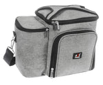 Load image into Gallery viewer, Large Meal Prep Lunch Box Insulated Lunch Box For Women Men Gray Color