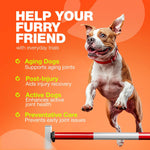 Load image into Gallery viewer, Glucosamine for Dogs Joint Supplement for Dogs Glucosamine Chondroitin 180 Hip and Joint Care Mobility Chews MSM, Turmeric Advanced Mobility Support Bone Health Large and Small Breeds