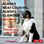 Load image into Gallery viewer, Rolled Leather Dog Leash 4 ft x 0.5 in All Sizes Pink