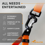 Load image into Gallery viewer, Orange Evolutor Extra Heavy Duty Dog Leash 10 Ft Durable Leash for Large Dogs