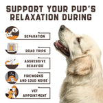 Load image into Gallery viewer, Natural Calming Chews for Dogs with Hemp Oil and Valerian Root (Chicken 180