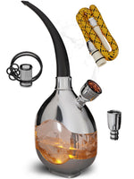 Load image into Gallery viewer, Mini Hookah Set With Everything Silver Hookah Set Portable Hookah Set For Car