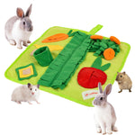 Load image into Gallery viewer, Snuffle Mat for Small Dogs & Cats Soft Foraging Mat for Rabbits Washable Anti Slip Perfect for Bunnies Guinea Pigs & Hamsters Sniff Puzzle Toy for Puppies (Small)
