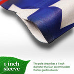 Load image into Gallery viewer, Garden Flag God Bless America USA Flag Accent 12x18 Inch Patriotic Printed