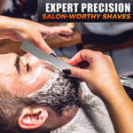 Load image into Gallery viewer, Straight Razor Carbon Steel Blade 11.4 in Secure Grip for Shaving