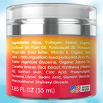 Load image into Gallery viewer, Retinol Cream for Face Collagen and Retinol Moisturizer with Hyaluronic Acid