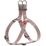 Load image into Gallery viewer, Brown Cotton Dog Harness Eco Friendly Adjustable for Large Dogs L Size 2735 in