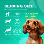 Load image into Gallery viewer, Probiotics for Dogs Gut Health Digestion Immunity Yeast Balance Itchy Skin Allergies Support Dog Probiotic Chews with Digestive Enzymes for Gut Flora Soft Treats with Pumpkin and Yeast Powder