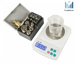 Load image into Gallery viewer, Ounce and Gram Scale 0.01g Accuracy Mass Balance Chemistry Digital Scale Electronic LCD Science Lab Laboratory Digital Scale USB Charger and AC DC Adapter Included