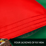Load image into Gallery viewer, Mexico Mexican Flag 2x3 ft Double Sided Embroidered 210D Deluxe Polyester