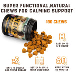 Load image into Gallery viewer, Calming Chews for Dogs with Hemp Oil Aid During Thunderstorms Separation Car