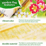 Load image into Gallery viewer, Combo Pack Garden Flag Stand Black 36x16 in and Garden Flag 12x18 in Spring
