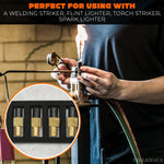 Load image into Gallery viewer, 25 Pcs Flint Striker for Torch Efficient Torch Striker Compact Spark Lighter for Gas Soldering Irons Easy to Carry Fire Starter for Camping High Quality Replacements for Long Term Performance