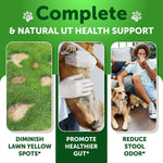 Load image into Gallery viewer, Grass Burn Spot Chews for Dogs 120 Treats Pee Lawn Spot Saver Caused by Dog