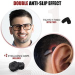 Load image into Gallery viewer, Eyeglass Nose Pads Grips 1 mm Adhesive Glasses Nose Grip Non Slip Silicone Eyeglasses Nose Pads Anti Slip Sunglass Nose Pads Bridge 6 Pairs 1mm x 7mm x 16mm