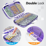 Load image into Gallery viewer, Travel Pill Organizer Moisture Proof Pill Holder Daily Medicine Organizer Box