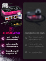 Load image into Gallery viewer, Portable Hookah Set With Everything And Case Premium Book Hookah with Smoke