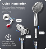 Load image into Gallery viewer, Filtered Shower Head with Handheld Shower Heads High Pressure 5 Spray Modes