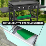 Load image into Gallery viewer, Silicone Griddle Mat Food Grade Silicone Grill Mat Protect the Top Surface 36in