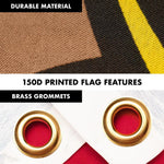 Load image into Gallery viewer, Combo Pack 6 Ft Tangle Free Spinning Flagpole Silver Moldova Flag 3x5 Ft