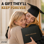 Load image into Gallery viewer, Diploma Holder 8.5 x 11 Black Faux Leather Diploma Cover Folder Book Graduation Certificate Case Protective Professional Document High School Diploma Certificate 8.5 x 11