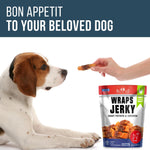 Load image into Gallery viewer, Chicken Jerky Dog Treats Human Grade Grain Free Organic Meat All Natural High Protein Dried Strips Best Chews for Training Small & Large Dogs Bulk Soft Pack Made for USA 24 Oz. (Sweet Potato)