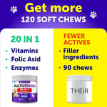 Load image into Gallery viewer, Dog Multivitamin Chewable with Glucosamine 20 in 1 Dog Vitamins and