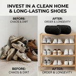 Load image into Gallery viewer, Shoe Washing Machine Bag 2 Pack for Washer & Dryer Thick Padded Sneaker Laundry Bags with Mesh Panels Zipper Protective Shoe Washer Bag for Running & Gym Shoes