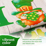 Load image into Gallery viewer, Garden Flag Home St. Patrick's Day Gnome with Green Heart 12x18 Blockout Fabric