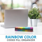 Load image into Gallery viewer, Extra Large Pill Organizer XXL Pill Box 7 Day Weekly Pill Organizer with AM PM