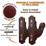 Load image into Gallery viewer, Gun Rack Wall Mount Hold Up Displays Horizontal Gun Rack and Shotgun Hooks