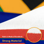 Load image into Gallery viewer, South Africa South African Flag 3x5 Ft 5Pack 150D Printed Polyester By G128
