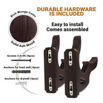 Load image into Gallery viewer, Gun Rack Wall Mount Hold Up Displays Horizontal Gun Rack Shotgun Bow Hooks