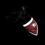 Load image into Gallery viewer, Dog Christmas Bandana 2 Pack – Reflective Holiday Ugly Sweater Dinosaur Print & Classic Xmas Design – Adjustable Pet Collar Bandanas for Large Medium & Small Breeds Dog or Cat Accessory Gift
