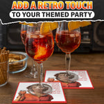 Load image into Gallery viewer, 20 Pcs Funny Cocktail Napkins for Adults 3 Ply Retro Style Decorative Bar Napkins with Cheerful Text Highly Absorbent & Pleasant to Touch Suited for Parties & Birthday Celebrations