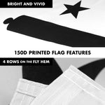 Load image into Gallery viewer, Combo Pack 6 Feet Tangle Free Spinning Flagpole Silver Come and Take It Flag
