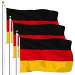 Load image into Gallery viewer, Germany German Flag 3x5 Ft 3Pack Printed Polyester By G128