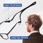 Load image into Gallery viewer, Eye Glasses Holders Around Neck Sunglasses Strap Anti Slip Strap 4 Pack 23 inch
