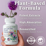 Load image into Gallery viewer, Liver Health with Milk Thistle Artichoke Extract Choline Advanced Liver Detox Capsules for Liver Cleanse Liver Repair Milk Thistle Liver Support (90 Capsules (Pack of 1))