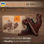 Load image into Gallery viewer, Wall Mount Gun Rack Hold Up Displays Horizontal Shotgun Bow Hanger Wood Hooks
