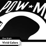 Load image into Gallery viewer, POW MIA Black Flag 3x5 Ft 2Pack 150D Printed Polyester By G128