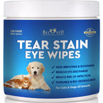Load image into Gallery viewer, Cat Dog Eye Wash Wipes Tear Stain Remover Cleaner Eye Infection Treatment 120Pad