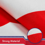 Load image into Gallery viewer, Alabama AL State Flag 3x5 Ft 5Pack 150D Printed Polyester By G128