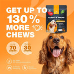 Load image into Gallery viewer, Dog Allergy Relief Chews Itch Relief Anti Itch Treats US Formulated Dog Itching