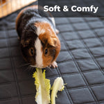 Load image into Gallery viewer, Reusable Guinea Pig Cage Liners for C&C 2x3 Habitats 2 Pcs 28x42 inch Easier to Clean Than Fleece Soft Absorbent & Washable Rabbit Bedding Reusable Guinea Pig Pee Pads for Dogs & Small Animals