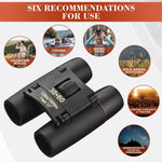 Load image into Gallery viewer, 30x60 Travel Binoculars for Bird Watching Small Binoculars for Adults with 126M 1000M Wide Field of View 7.2° Angle & Storage Bag Designed for Hiking Birdwatching and Outdoor Adventures
