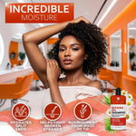 Load image into Gallery viewer, Batana Oil Shampoo Volumizing Salon Formula for Thinning and Fine Hair Women Men Sulfate and Paraben Free Thickening Volume Boost for a Thicker Fuller Feeling With Moroccan Argan Oil