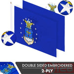Load image into Gallery viewer, US Air Force Flag 2x3FT 10Pack Doublesided Embroidered Polyester By G128