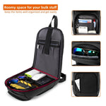 Load image into Gallery viewer, Sling Bag for Men Black Crossbody Bag with USB Charging Port Fits 10.2 inch iPad